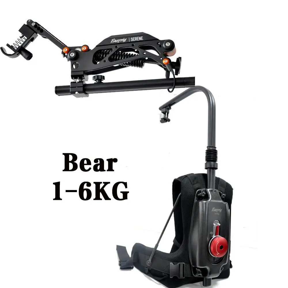 Как easyrig видео спокойной камера легко RIG для DSLR DJI Ронин м 3 оси Gimbal стабилизатор с flowcine Serene - Цвет: Белый