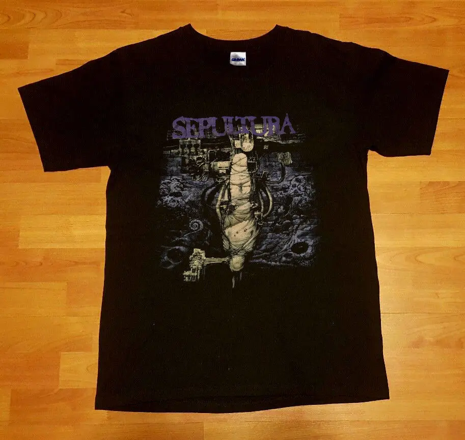 Винтаж Sepultura хаос Ad 1993 tour slayer sarcofago venom футболка Перепечатка 2019 последние для мужчин Модная