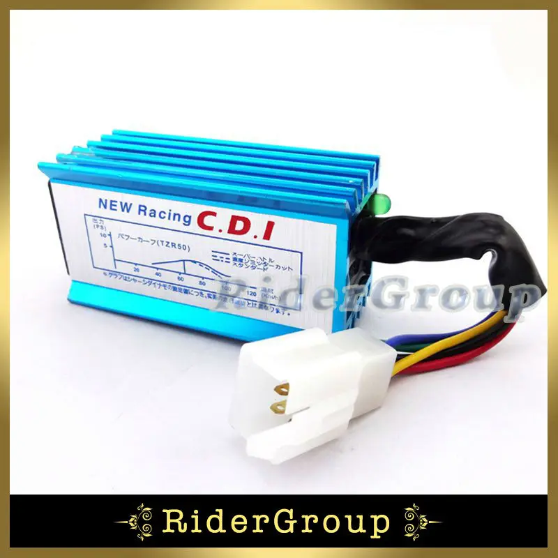 5 Pin AC Racing зажигания синий CDI для 50cc 70cc 90cc 110cc 125cc 140cc 150cc 160cc ATV Quad Go Kart Dirt Pit Bike мотоцикл