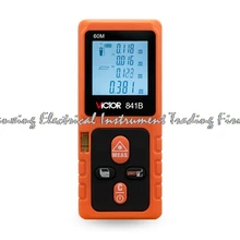 VICTOR 841B VC841B цифровой лазерный измеритель расстояния 60 м 198ft лазерный дальномер области/уровень громкости bubber