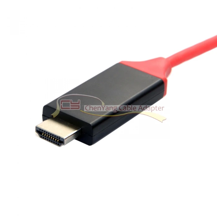 USB-C Тип C USB 3,1 к HDMI 4 k, 2 k HD кабель для ноутбуков и Galaxy S8& XPS13 2 м