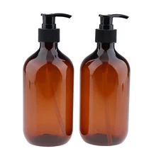 2 Pack 16 ounce Refillable Empty Bottles Plastic Shampoo & Conditioner Pump Bottle Set Dispensing Containers pevonia spot treatment 2 fluid ounce