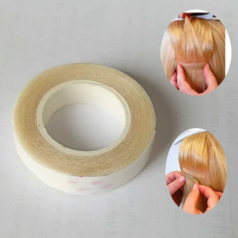 1pcs HIGH QUALITY 1cm*3m Double Sided Adhesive Tape for Skin Weft Hair
