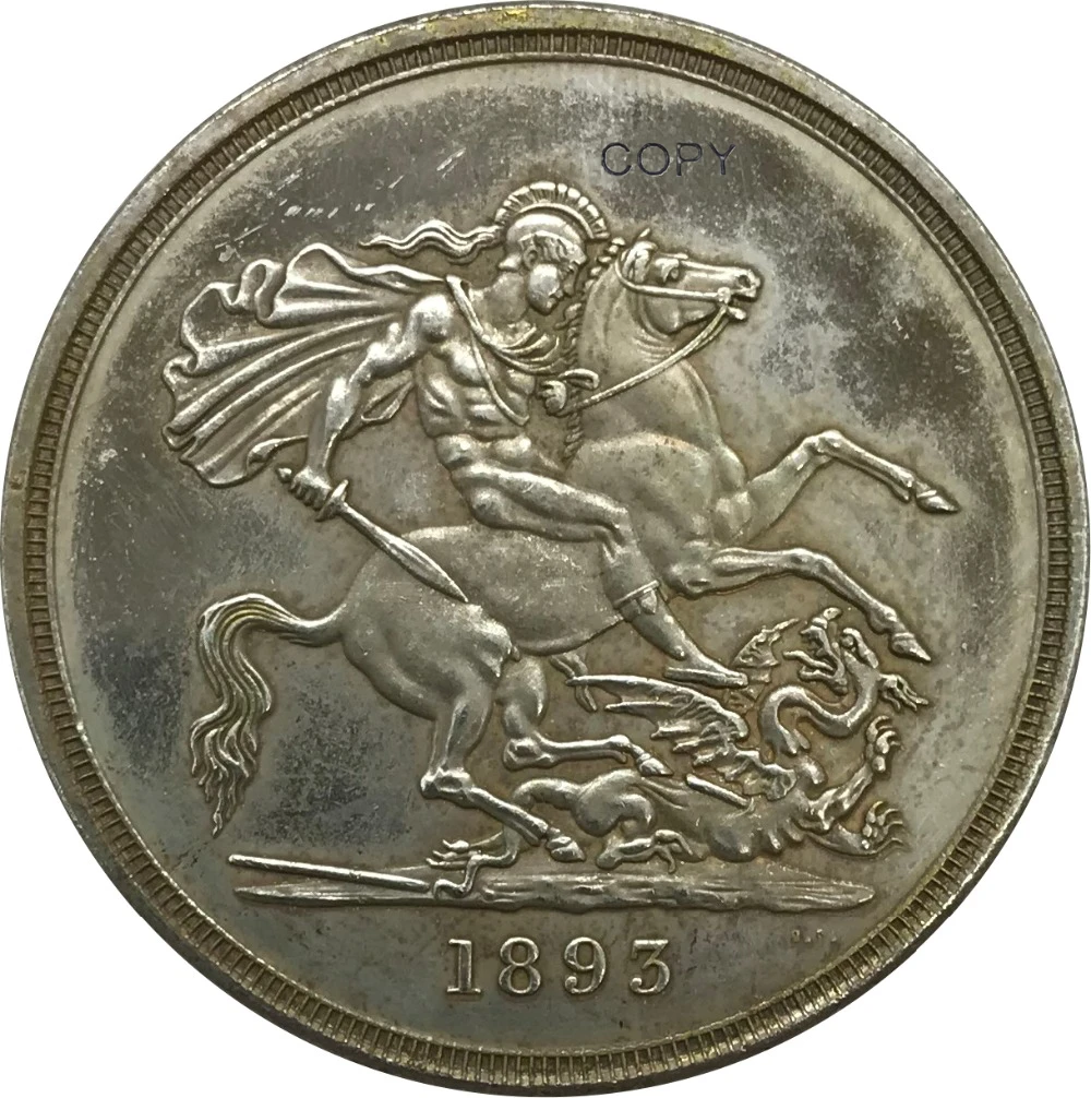 1893 Великобритания 5 фунтов Виктория 3 й портрет предметы коллекционирования из