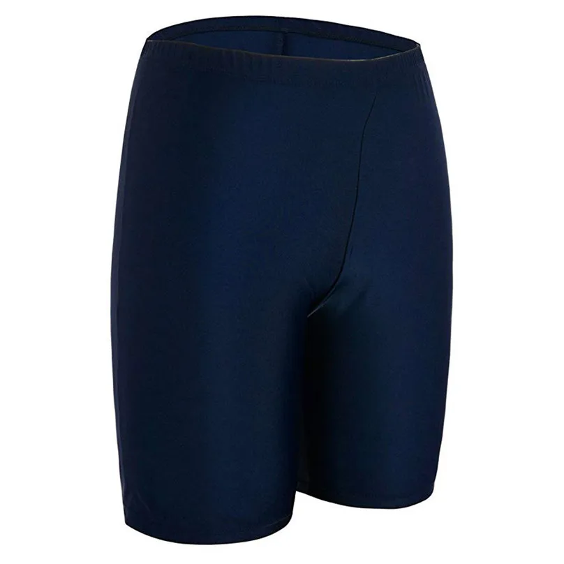 Women Sport Sunscreen Elastic Bathing Bottom Skinny Capris Swim Shorts Trunks Swimming pants 2019 new #2J08 (4)
