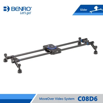 

Benro C08D6 Slider MoveOver Serie Light Stable Versatile Carbon Fiber Double Sliders For Video Max Loading 8kg DHL Free Shipping