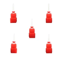 Электрический Керамика для удаления кутикул заусенцев насадка Barrel Ball Круглый бор для дизайна ногтей Маникюр Педикюр фреза