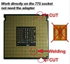Original Intel xeon X5460 Processor(3.16GHz/12M/1333)close to LGA775 Q9650 cpu work on LGA775 mainboard no need adapter) ► Photo 2/2
