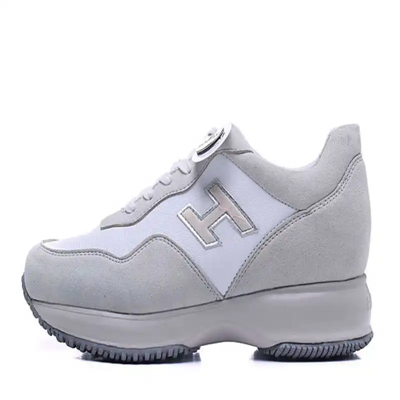 F.N.JACK Man Shoes Men's Fashion Sneakers Men Casual Shoes Trending Breathable Height Increasing Genuine Cow Leather Shoes