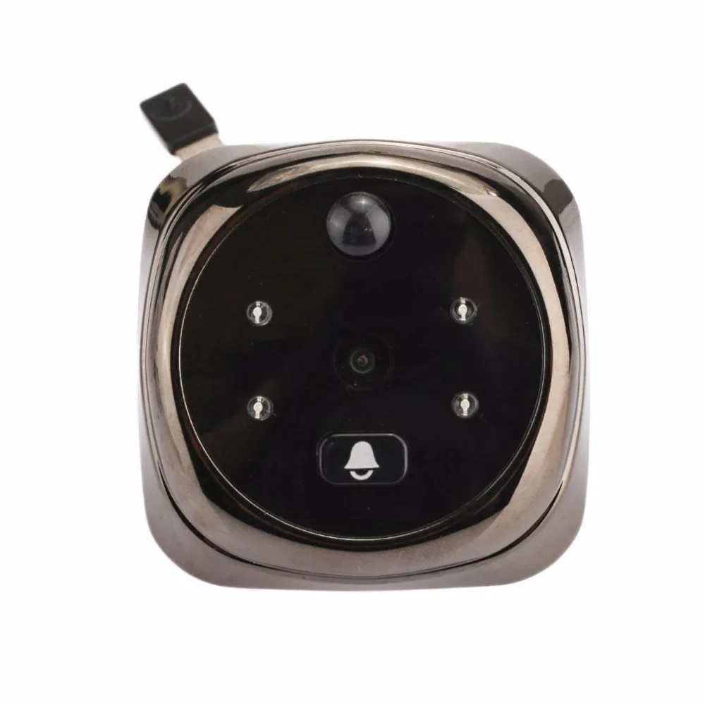 Giantree 160 градусов HD 4,3 дюймов ЖК-цифровой дверной звонок с сенсорным экраном дверной глазок Инфракрасный ночного видения Домашняя безопасность