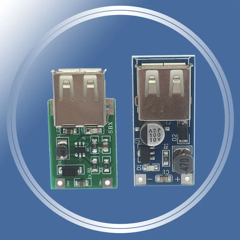 

DC DC 0.9V-5V to 5V 600MA Power Bank Charger Step Up Boost Converter Supply Voltage Module USB Output Charging Circuit Board