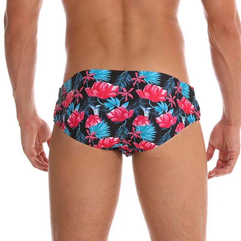 Летние мужские сексуальные трусы с модными принтами, пляжные шорты для плавания в бассейне, водонепроницаемые плавки, купальный костюм Zwembroek Heren