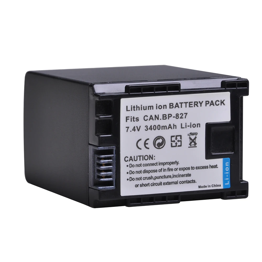 VHBW kompatibel mit Canon Legria HF S200 HD, HF S200, HF S21, HF S20 HD, HF S21 HD Akku, Li-Ion
