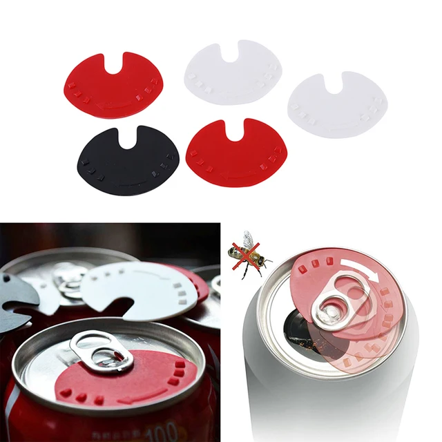 5pcs Creative Can Convert Soda Savers Tops Snap On Cold Beverage