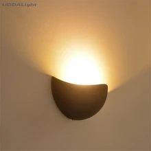 Светодио дный светодиодный настенный уличный 3 Вт садовый настенный светильник в помещении/на открытом воздухе скандинавский сад отель Вилла Настенный декор Освещение светодио дный COB LED 30% off