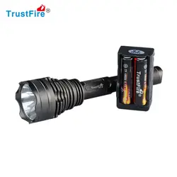 TrustFire SST-50 светодиодный тактический фонарь 1300LM 500 м мощный факел Водонепроницаемый перезаряжаемые свет применение 18650 Кемпинг лампа