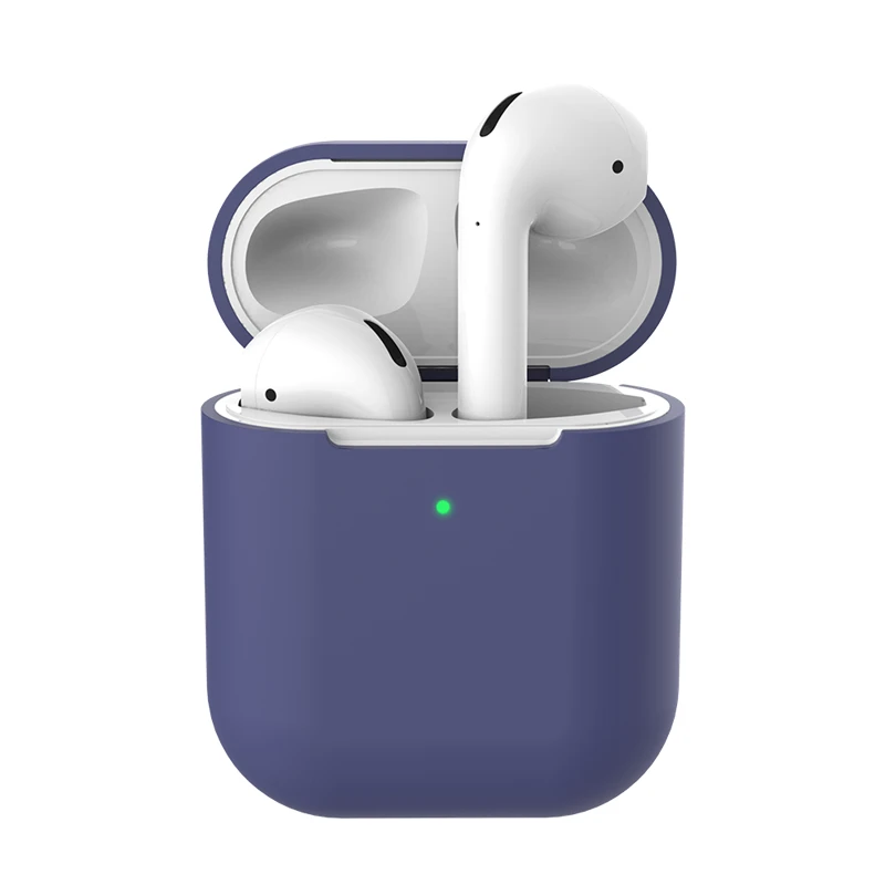 Для Apple Airpods 2 Чехол беспроводной Bluetooth силиконовый чехол для наушников s для Airpods 2 Air pods 2 зарядная коробка противоударный чехол - Цвет: 13