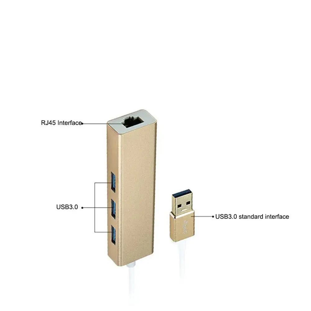 USB Ethernet с 3 Порты и разъёмы концентратор 0 RJ45 Соединительная плата локальной