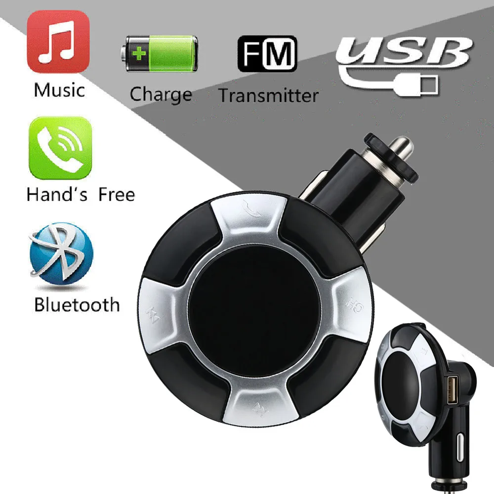 Многофункциональный беспроводной mp3 Q7 2USB зарядка LED MP3 Bluetooth Автомобильный fm