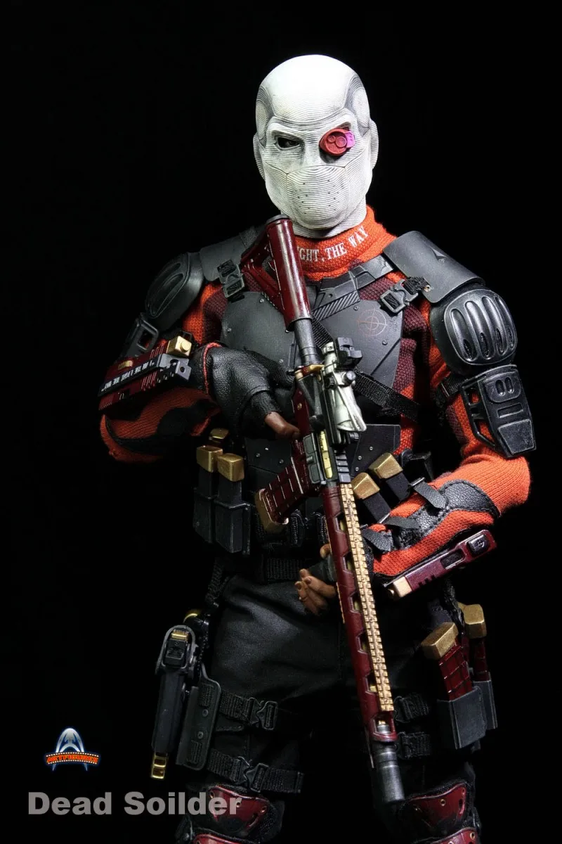 

[ESTARTEK] Art Figures AF021 AF-021 1/6 Death Soldier Suicide Squad Masked Deadshot Will Smith Collection Action Figure New Box