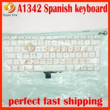 A1342 SP Spain Spanish keyboard for macbook 13.3” A1342 SP layout without backlight 2009 2010year