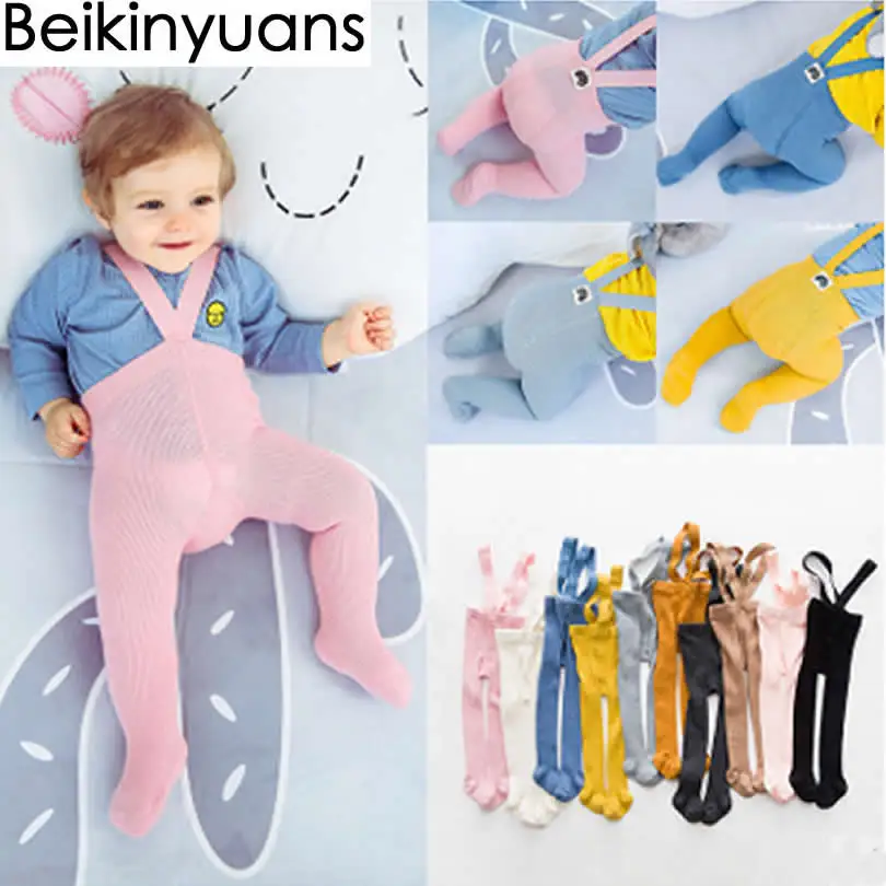 

Children Spring/Autumn Tights Cotton Baby Girl Pantyhose High Waist Kid Infant Knitted Collant Tights Soft Infant Outfit Clothes