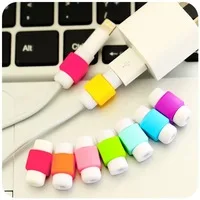 Милый кабель аксессуар кабель животные укусы мультфильм USB кабель протектор для iphone 5 6 7 8 USB кабель Защита рукав Защита