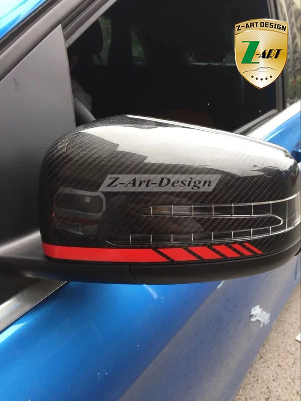 

Replacement real carbon fiber rearview mirror cover for Mercedes Benz CLS CLASS W219 2012-2017 DHL TNT FREE SHIPPING