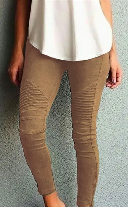 

Autumn Casual Women Xs - 3Xl 4Xl 5Xl Pencil Pants Solid Skinny High Elastic Black Green 8 Colors Trousers Plus Size Pants