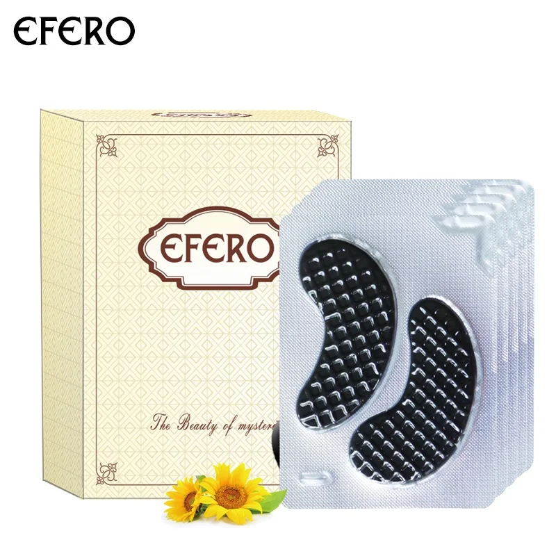 

15pair=30pcs Black Eye Mask Face Mask Eye Patches Under the Eyes Dark Circle Puffiness Eye Bag Anti-Aging Wrinkle Collagen Mask