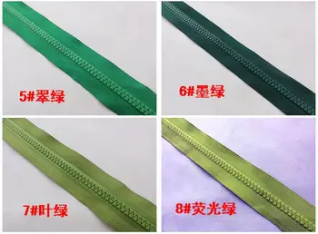 

Free shipping #5 roll zipper 20 colors 10M/lot resin zipper for repair sewing DIY a zipper used for sleeping bags tents