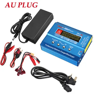 Горячие продажи SkyRC IMAX B6 50 Вт/80 Вт 5A 60 Вт/6A DC Lipo литий-полимерный аккумулятор баланс зарядное устройство Dis зарядное устройство и источник питания - Цвет: AU 60W 6A