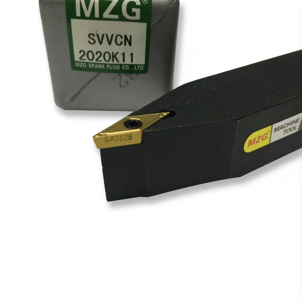 Держатель сверлильного инструмента MZG SVVCN1010F11 10*10 12*12 VCMT VCMG пластины для токарного