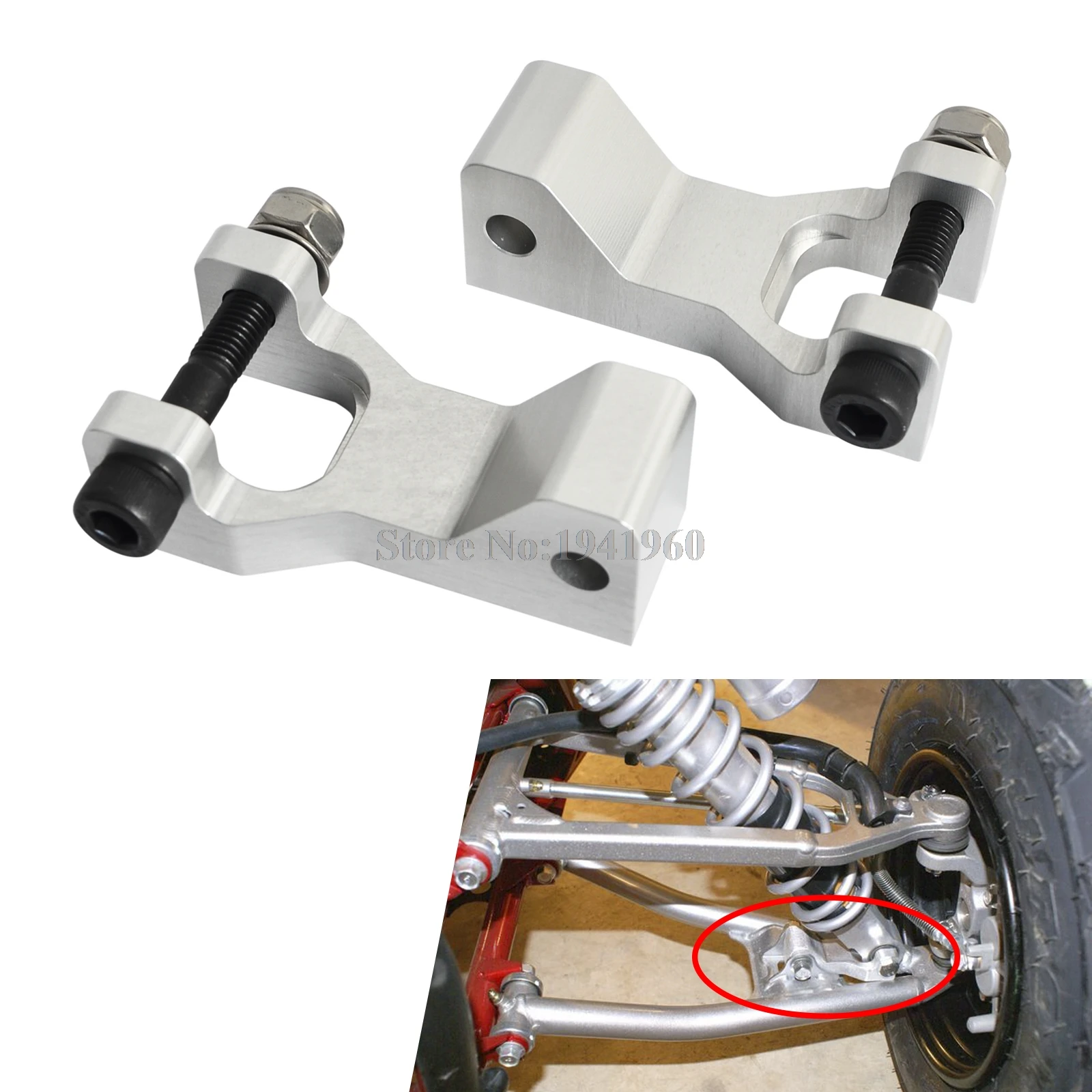 Комплект переднего спуска NICECNC 3 5 &quotдля квадроцикла Yamaha Raptor 350 YFM350 2004 2013 660 660R YFM660R