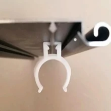 Пластиковые T8 T10 G13 свет зажимы для труб крюч-зажим