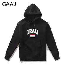 GAAJ флаг Ирака Для мужчин Толстовка Для женщин толстовка модная верхняя одежда, с капюшоном, с рисунком, Высококачественная брендовая одежда Felpe хлопковые пальто# KWEH4