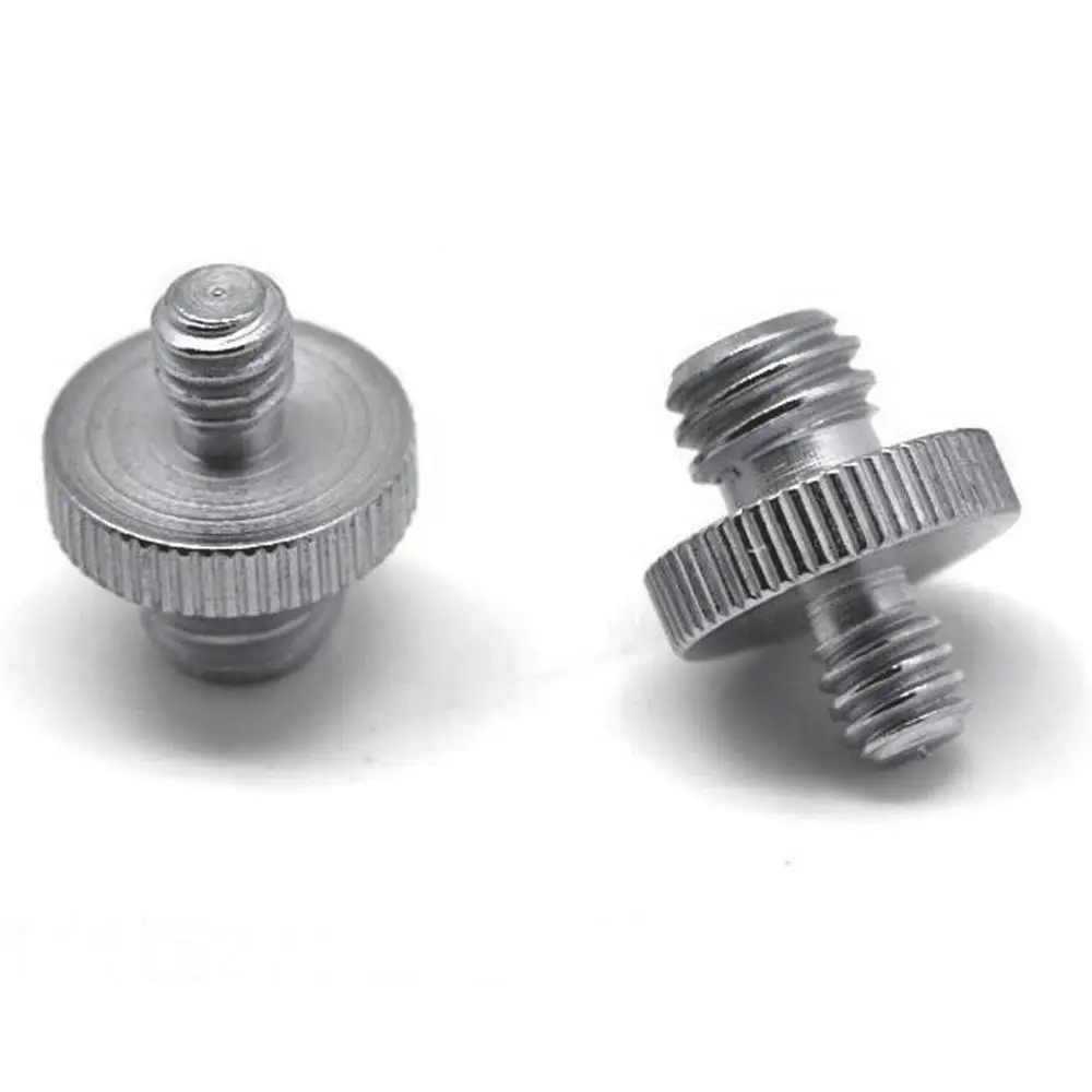 

JMFOTO 1pcs 1/4" Male to 3/8" Male Threaded Metal Screw Adapter For Camera Tripod Stand DSLR SLR Accessories Camera Accessories