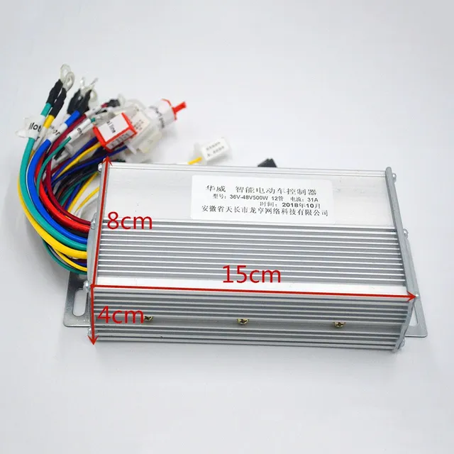 US $15.00 36V 48V 500W ebike controller Electric Bike Tricycle bldc speed with Reverse Brushless Controller s