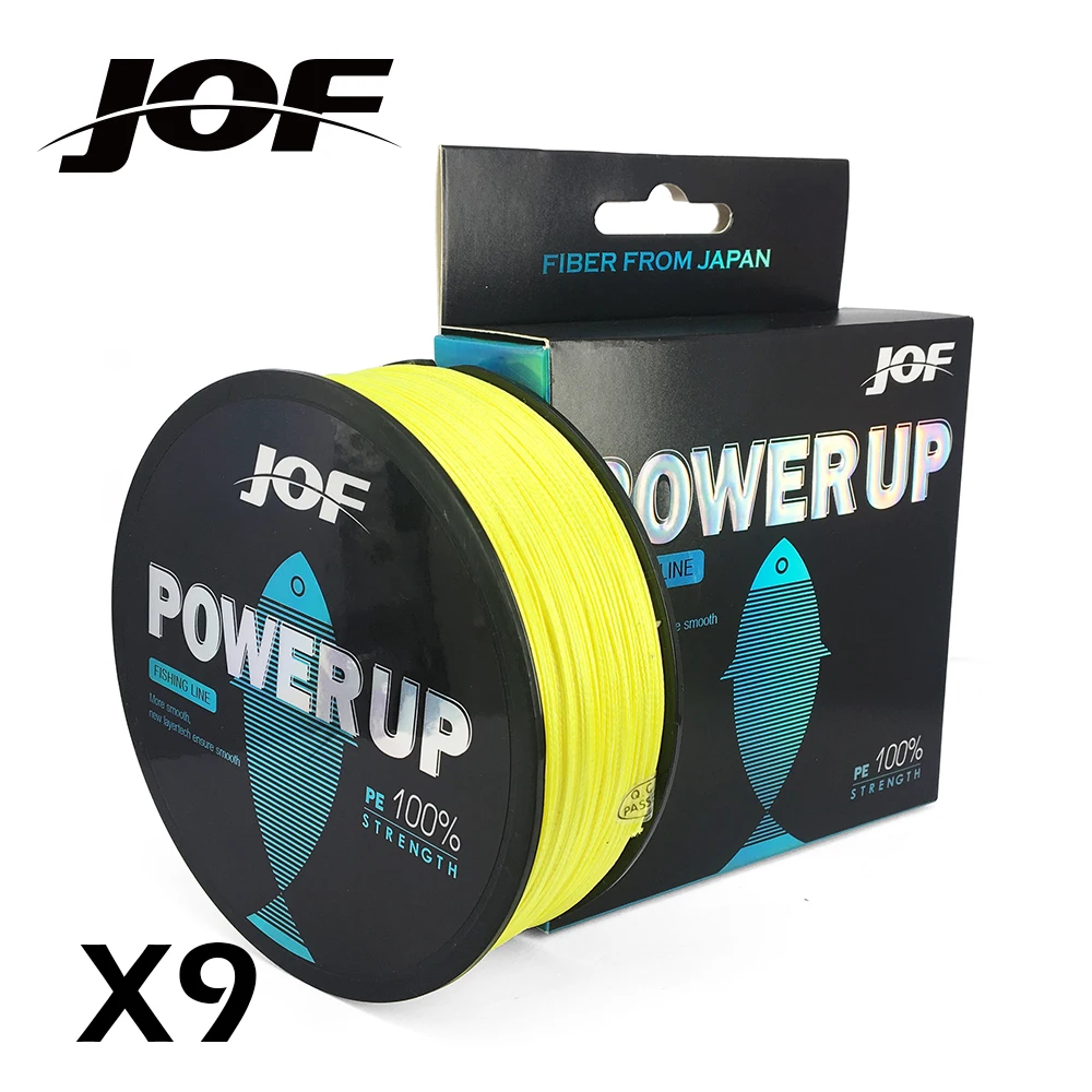 

GHOTDA Braid Fishing Line 9 Strands Strong 500M PE Sea Carp Fishing Line Tresse Peche Angeln 20LB-100LB 5 Colors Fishing Cord