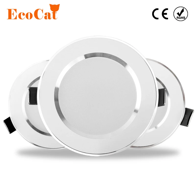 

LED Ceiling Downlight 15W 220V 240V LED Recessed Cabinet Wall Spot light Down Lamp Cold White Warm White