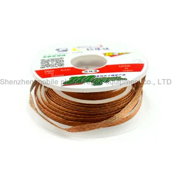 

MECHANIC Tin Absorption Line Tape Residue Adsorption Quickly Clean Solder Suction Tin Slag Remove PCB Board Suction Tin Rope