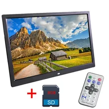 Liedao 15,6 дюймов цифровая фоторамка 8 Гб светодиодный подсветка HD 1280*800 полнофункциональный электронный альбом Digitale картинка Музыка Видео