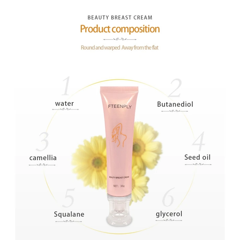 

Thirty grams Breast Enlargement Cream Boobs Plump Effective Full Elasticity Breast Enhancer Big Bust Breast Care Creams
