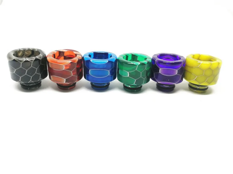 

Quartz Banger 510 Snake Drip Tip Epoxy Resin Wide Bore For Ijust S RTA RDA Tank E Cig Vaporizor Vape Accessories Mouthpiece