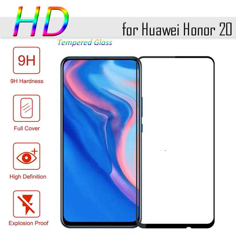 

Tempered Glass for Huawei Honor 20 Pro 20i Glass Phone Screen Protector on Honor 20 Lite Protective Glass for Honor 10i 20i Film
