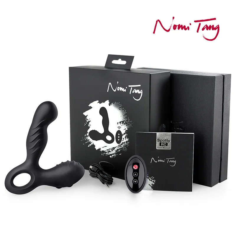 Nomi Tang Spotty Remote Control USB Recharge 360 Degree Rotating Prostate Massager Revolving G-spot Massage Anal Vibrator Toys.