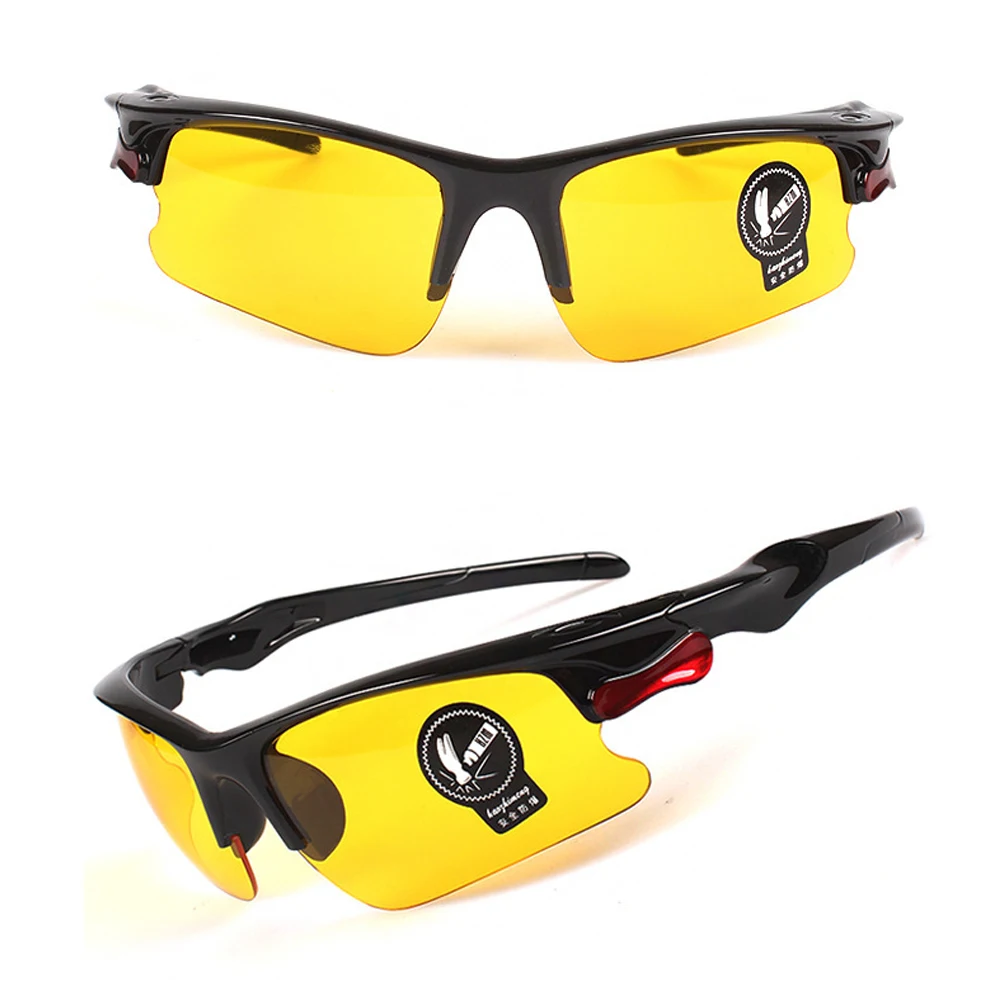 Очки для вождения автомобиля, очки ночного видения, защитное снаряжение, солнцезащитные очки, очки для водителя ночного видения