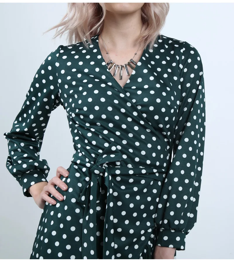 C020XQ-Women-Polka-Dot-Blue-Green-Wrap-Dress_05