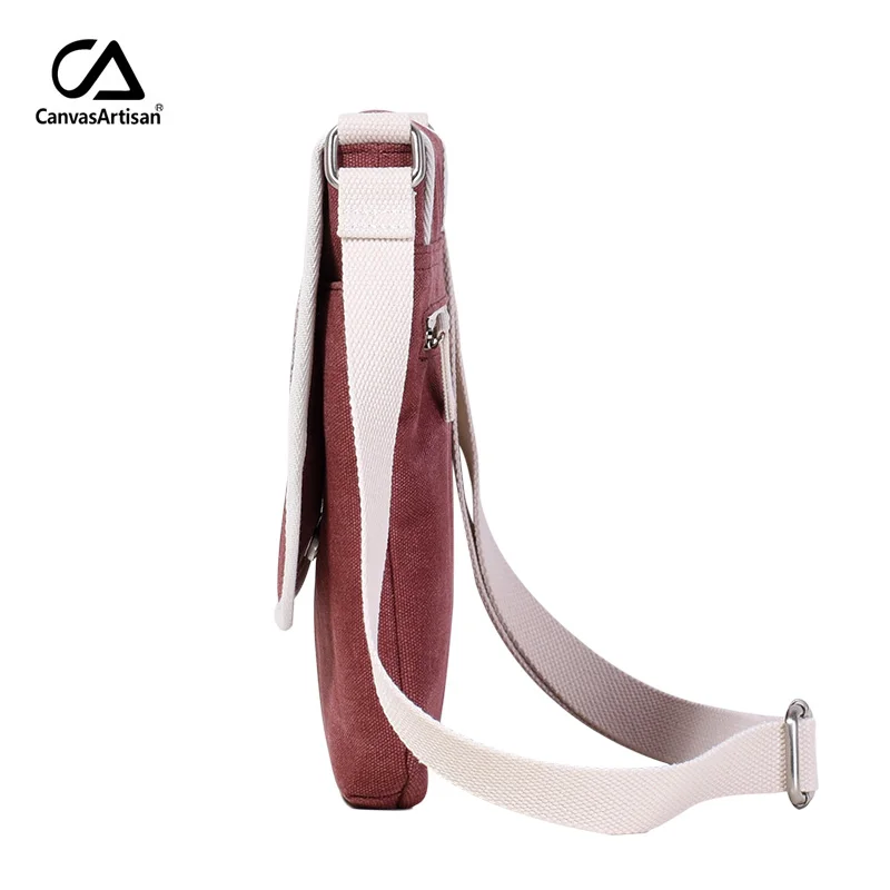 Canvasartisan العلامة السفر اليومي الترفيه الكتف رسول حقيبة قماش الرجعية حقيبة الإناث أكياس صغيرة crossbody Canvasartisan العلامة السفر اليومي الترفيه الكتف رسول حقيبة قماش الرجعية حقيبة الإناث أكياس صغيرة crossbody