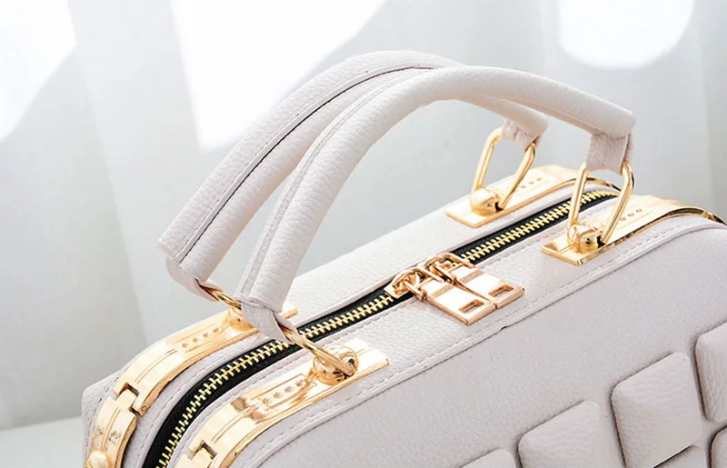 Women Boston Messenger Bag PU Leather Luxury Handbags Female Bags Designer Evening Party Shoulder Bags Casual Bolsa Tote SS0321 (19)